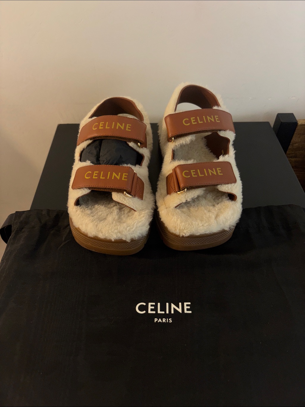 Celine Leo Scratch Sandal